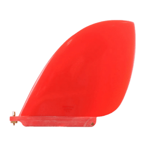Shapers-Club- Aileron de planche de surf rouge isolé sur fond blanc. -surfshop-surfboard