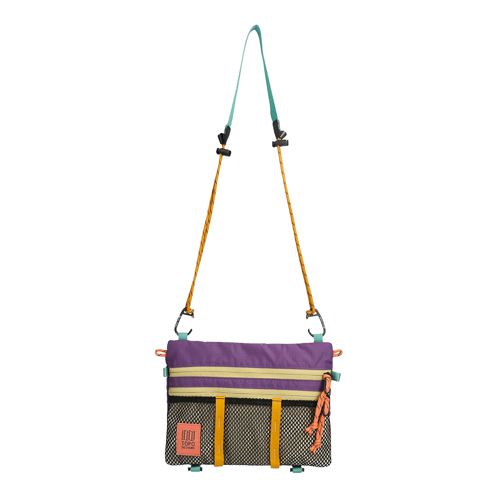 TOPO - Mountain Accessory Shoulder Bag - Loganberry / Bone White - gallery