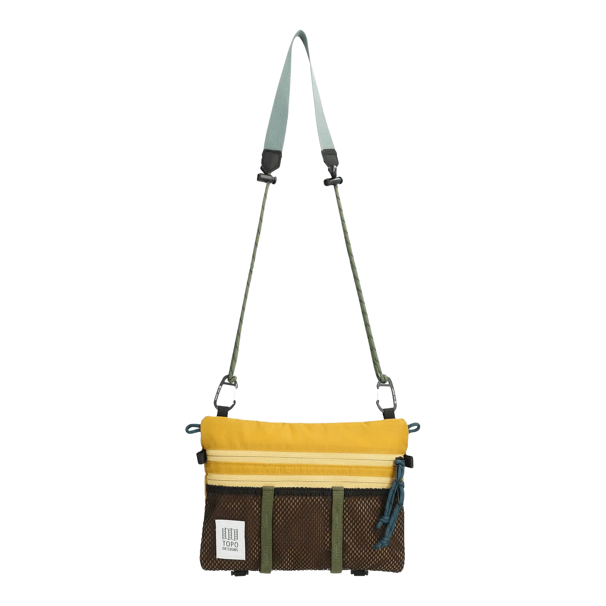 TOPO - Mountain accessory shoulder bag (Mustard / Dark Khaki) - galerie