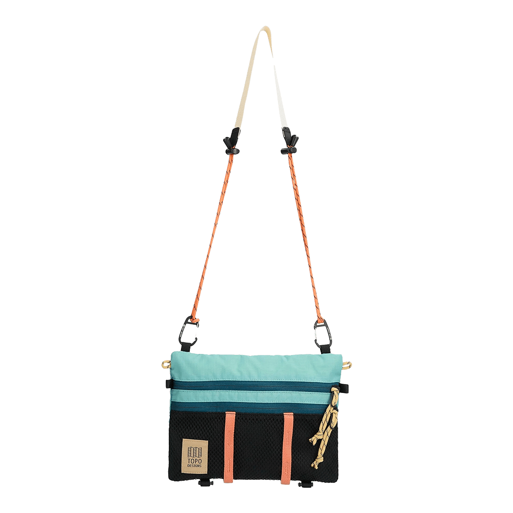 TOPO - Mountain Accessory Shoulder Bag - Geode Green / Black - gallery
