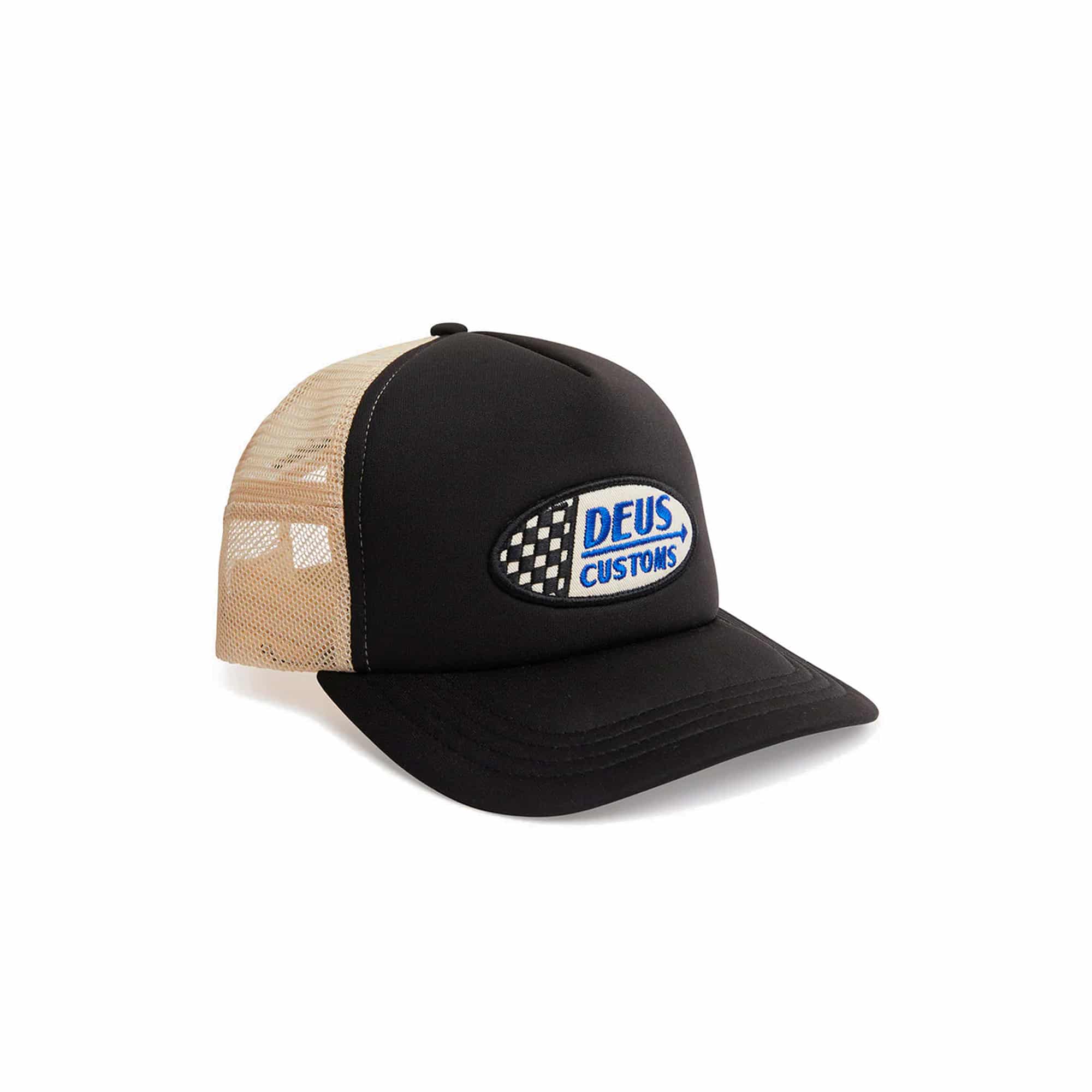 Flags trucker cap - black
