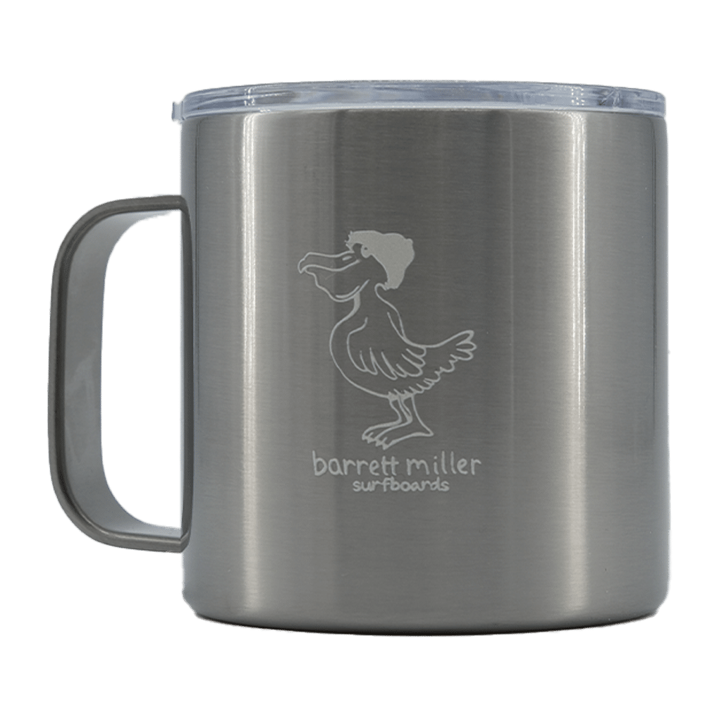Shapersclub Isothermal mugs Barrett Miller Surfboards beige