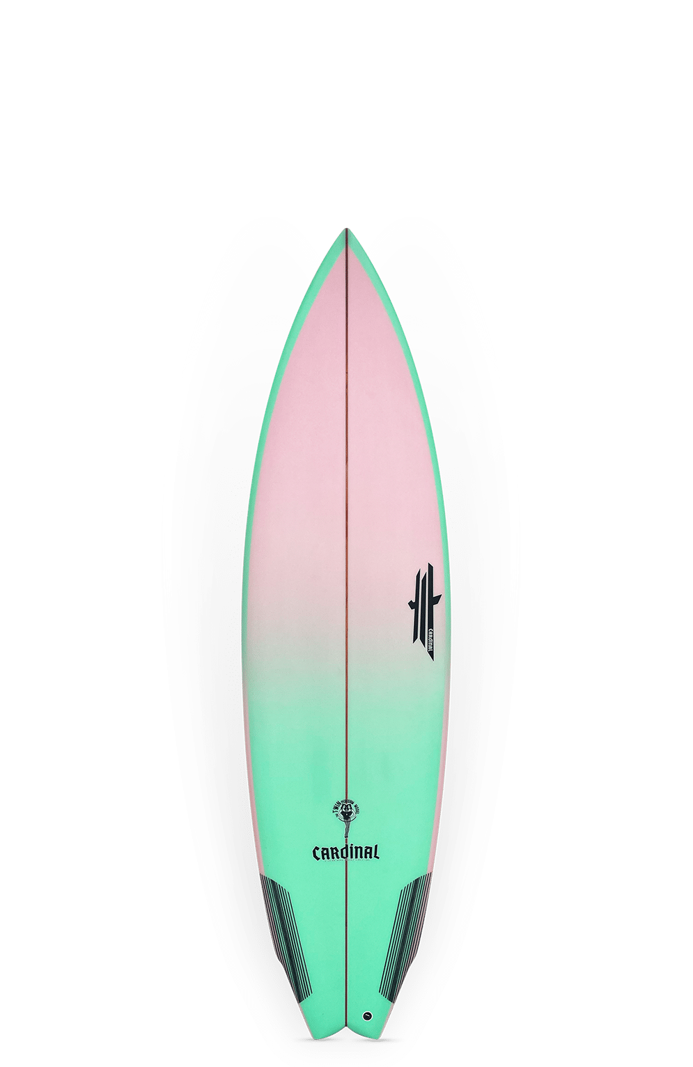 Twin perf - 6'4'' x 20 5/8" x 2 1/2'' - 33 L