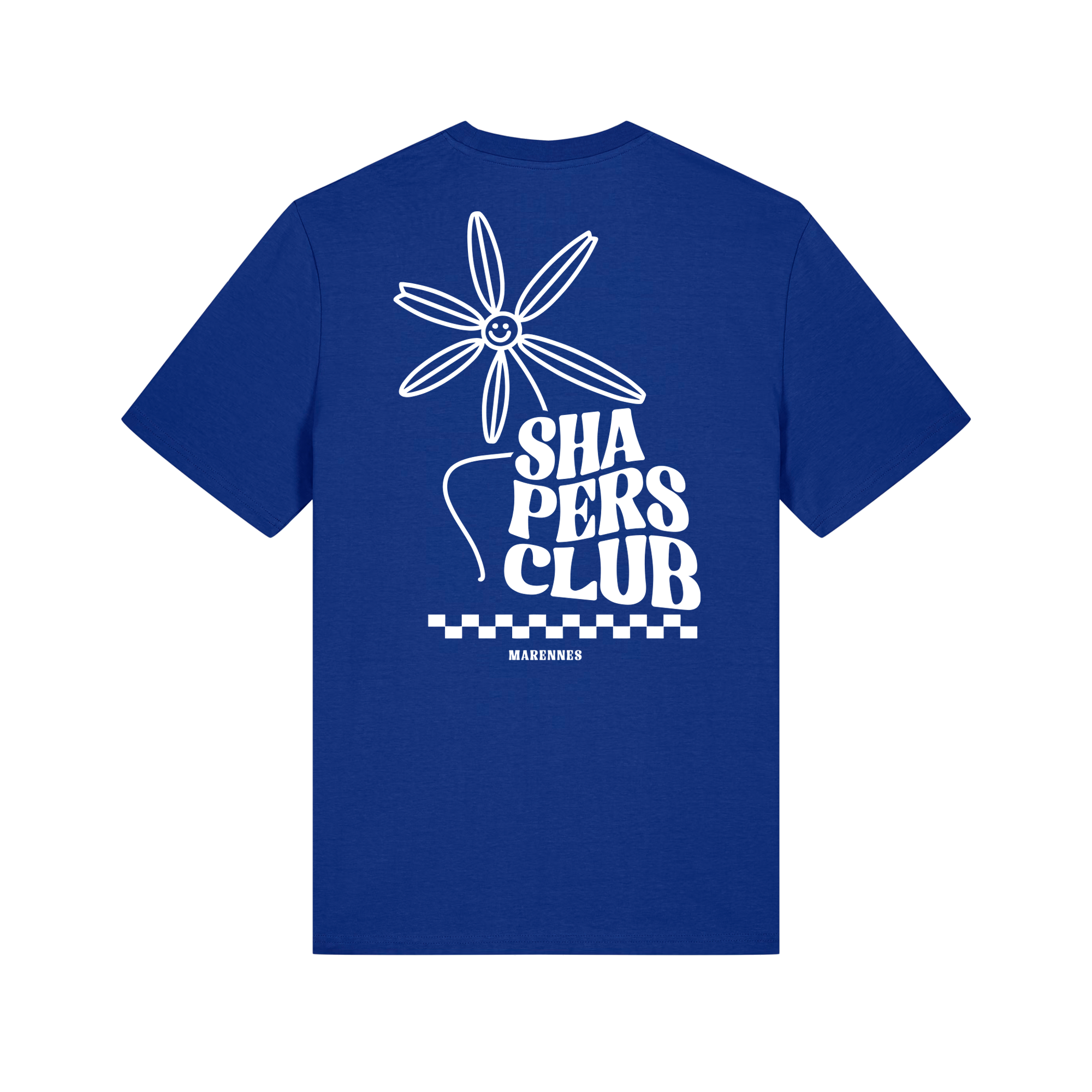 Shapers Club - Short-sleeved T-shirt - Flower blue - gallery