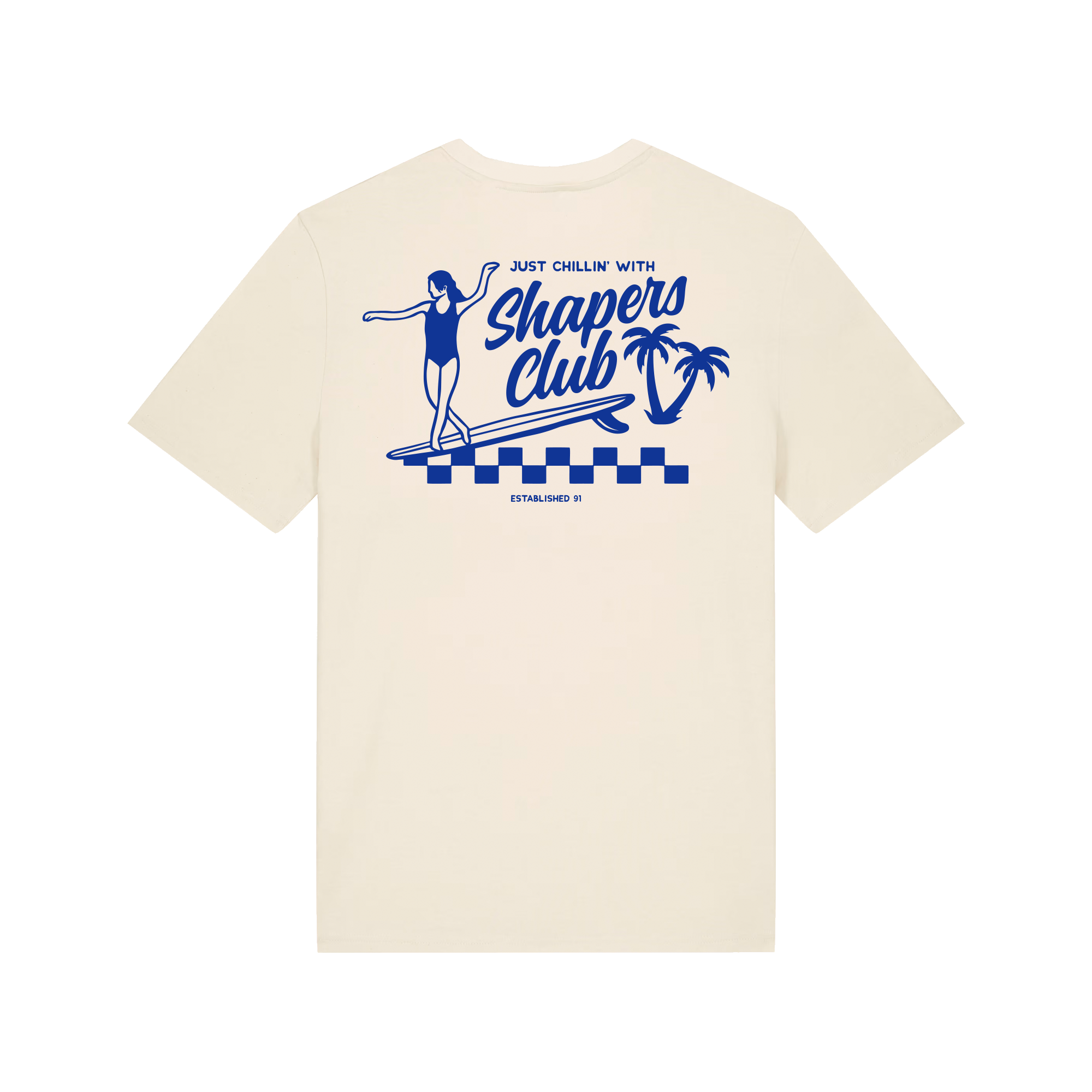Shapers Club - Short-sleeved T-shirt - Just Chillin' beige - gallery