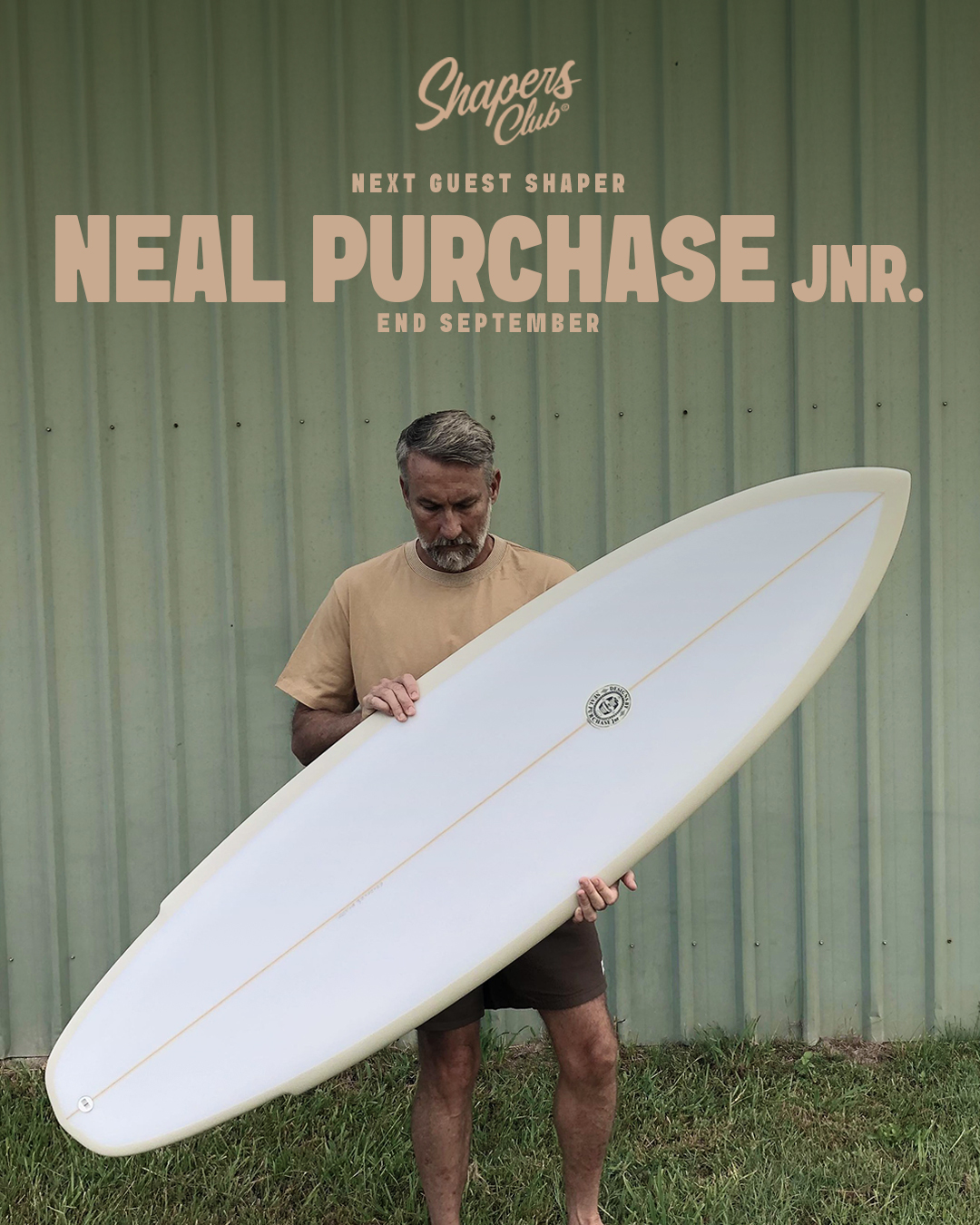 🔥 NEAL PURCHASE JNR. arrives at the Shapers Club! 🔥