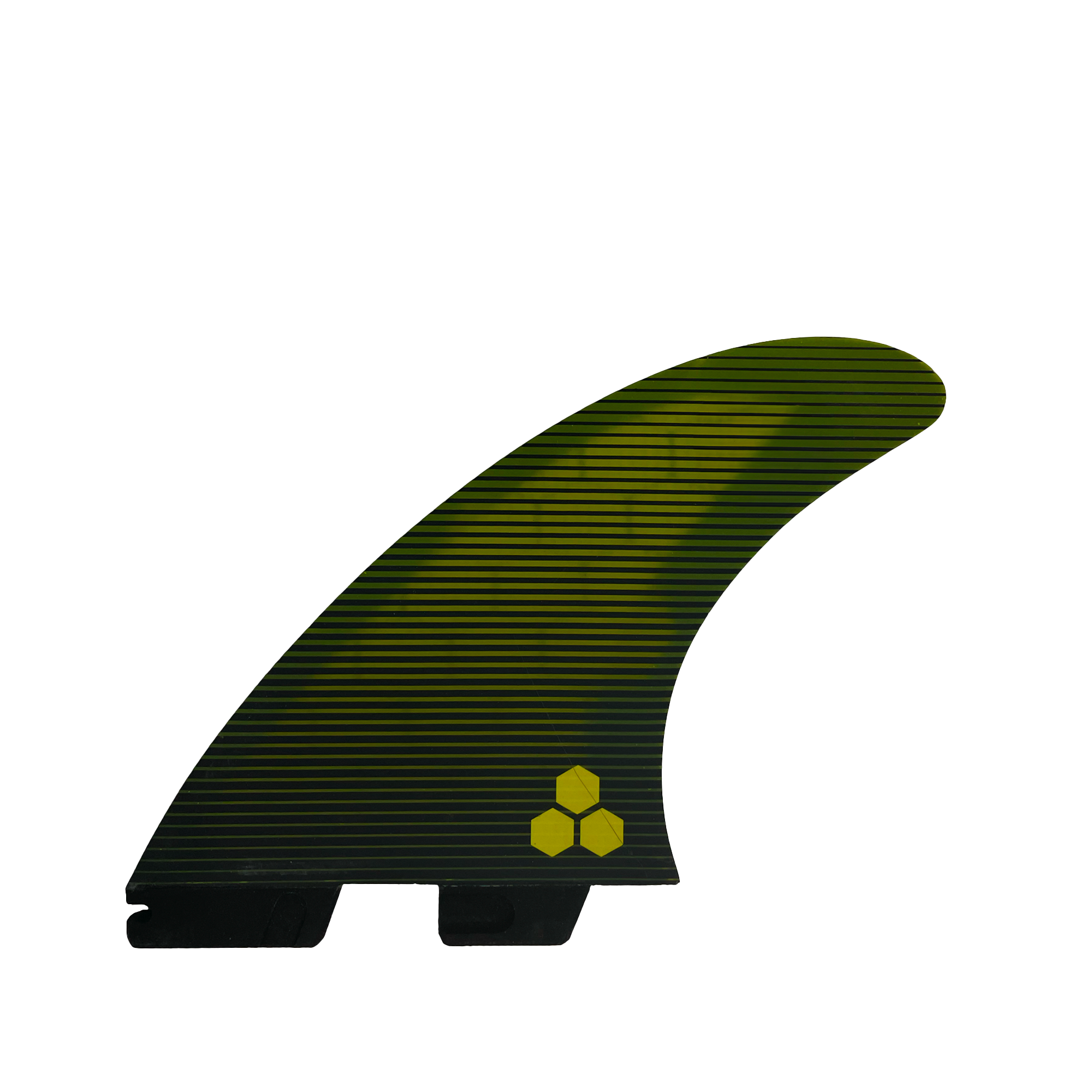 Ailerons Thruster FCS Ⅱ - Carver Shapers series (Al Merrick) PC Performance Core - Large - Jaune - galerie